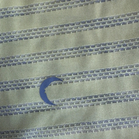 ZYIA Active Yellow Nimbus Split Back Tank Mesh Striped Racerback- Women's XL - Picture 9 of 10